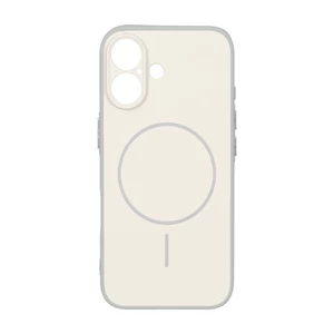 قاب Soft طرح مگ سیف محافظ لنزدار Apple iPhone 16 - کرم