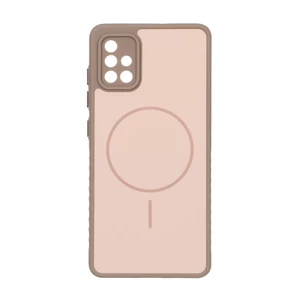 قاب Soft طرح مگ سیف محافظ لنزدار Samsung Galaxy A51 / M40s - نسکافه ای