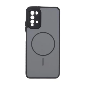 قاب Soft طرح مگ سیف محافظ لنزدار Xiaomi Poco M3 / Redmi 9T 4G - خاکستری