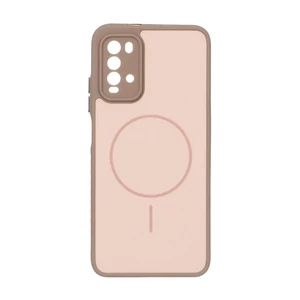 قاب Soft طرح مگ سیف محافظ لنزدار Xiaomi Poco M3 / Redmi 9T 4G - نسکافه ای