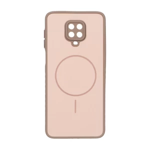 قاب Soft طرح مگ سیف محافظ لنزدار Xiaomi Redmi Note 9S / Redmi Note 9 Pro / Redmi Note 9 Pro Max - نسکافه ای