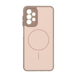 قاب Soft طرح مگ سیف محافظ لنزدار Samsung Galaxy A13 4G - نسکافه ای