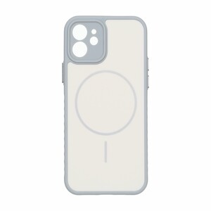 قاب Soft طرح مگ سیف محافظ لنزدار Apple iPhone 12 - کرم