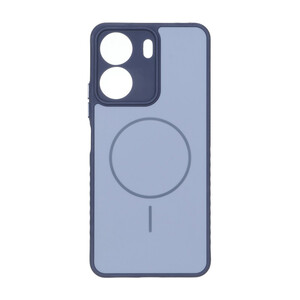قاب Soft طرح مگ سیف محافظ لنزدار Xiaomi Redmi 13C / Poco C65 - آبی