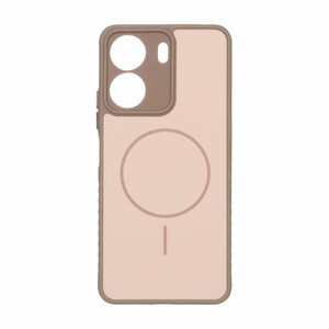 قاب Soft طرح مگ سیف محافظ لنزدار Xiaomi Redmi 13C / Poco C65 - نسکافه ای