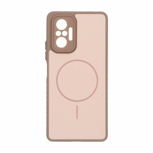 قاب Soft طرح مگ سیف محافظ لنزدار Xiaomi Redmi Note 10 Pro 4G / Redmi Note 10 Pro Max - نسکافه ای