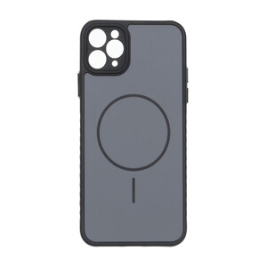 قاب Soft طرح مگ سیف محافظ لنزدار Apple iPhone 11 Pro Max - مشکی