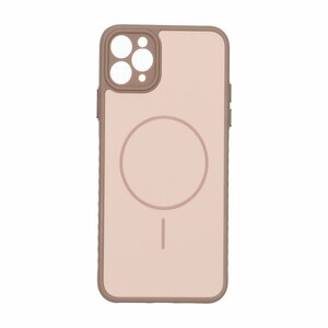 قاب Soft طرح مگ سیف محافظ لنزدار Apple iPhone 11 Pro Max - صحرایی