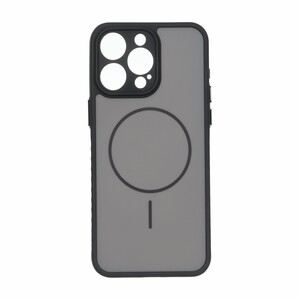 قاب Soft طرح مگ سیف محافظ لنزدار Apple iPhone 15 Pro Max - مشکی