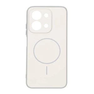 قاب Soft طرح مگ سیف محافظ لنزدار Xiaomi Redmi 15C / Poco C85 - کرم