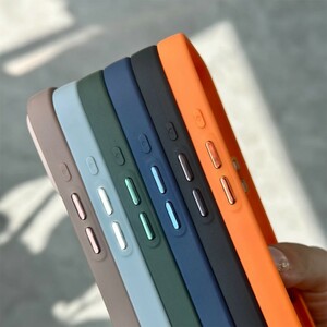 قاب Soft طرح مگ سیف محافظ لنزدار Samsung Galaxy A21s - نارنجی
