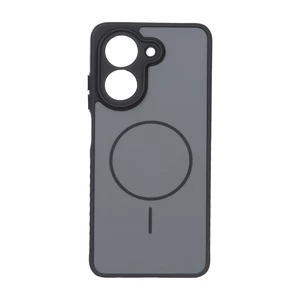 قاب Soft طرح مگ سیف محافظ لنزدار Xiaomi Redmi A5 / Poco C71 - خاکستری