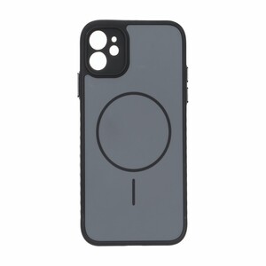 قاب Soft طرح مگ سیف محافظ لنزدار Apple iPhone 11 - مشکی
