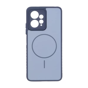 قاب Soft طرح مگ سیف محافظ لنزدار Xiaomi Redmi Note 12 4G - آبی