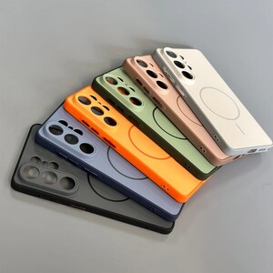 قاب Soft طرح مگ سیف محافظ لنزدار Xiaomi Redmi Note 12 4G - کرم