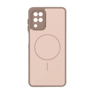 قاب Soft طرح مگ سیف محافظ لنزدار Samsung Galaxy A12 / M12 / F12 - نسکافه ای