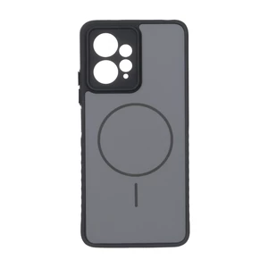 قاب Soft طرح مگ سیف محافظ لنزدار Xiaomi Redmi Note 12 4G - خاکستری