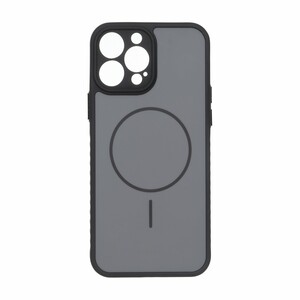 قاب Soft طرح مگ سیف محافظ لنزدار Apple iPhone 13 Pro Max - مشکی