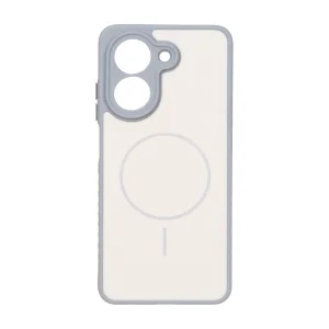 قاب Soft طرح مگ سیف محافظ لنزدار Xiaomi Redmi A5 / Poco C71 - کرم