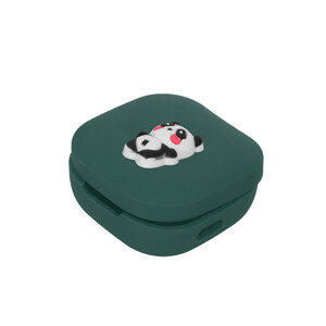 کاور ایرفون سیلیکونی Yoshita عروسک برجسته QCY T13 - طرح 102 (پک دار)