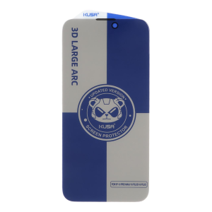 محافظ صفحه نمایش شیشه ای بدون حاشیه Kusa - Privacy 3D Large Arc مدل Apple iPhone 15 Pro Max