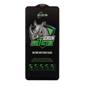 محافظ صفحه نمایش شیشه ای Full Cover Kezen Anti Static Big Edge مدل Samsung Galaxy A20s