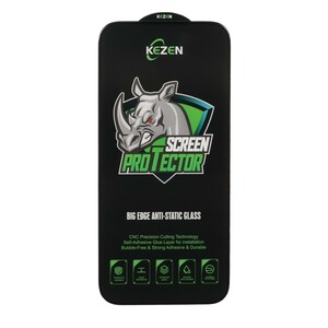 محافظ صفحه نمایش شیشه ای Full Cover Kezen Anti Static Big Edge مدل Samsung Galaxy A14 / M14 / F14 / A22 5G