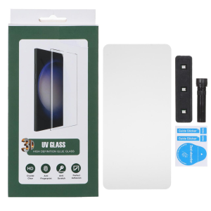 محافظ صفحه نمایش شیشه ای UV 3D Glass مدل Samsung Galaxy S21 (پک دار)