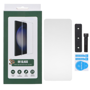 محافظ صفحه نمایش شیشه ای UV 3D Glass مدل Samsung Galaxy S21 Plus (پک دار)