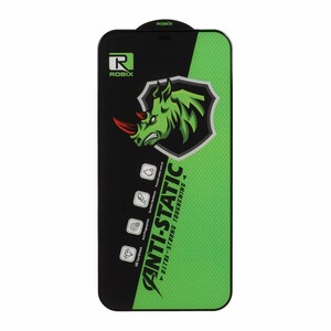 محافظ صفحه نمایش شیشه ای Full Cover Robix Anti Static ESD مدل Apple iPhone 12 / iPhone 12 Pro