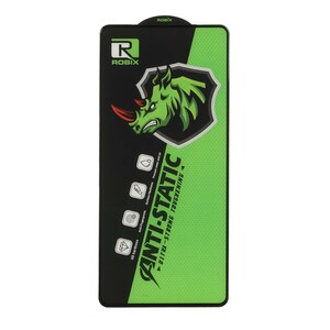 محافظ صفحه نمایش شیشه ای Full Cover Robix Anti Static ESD مدل Samsung Galaxy A71 / A72 / A73 / M51 / M52 / M53 / M54 / M62 / Note 12 Pro 5G / Note 12 Pro Plus / Poco X5 Pro / Poco F5