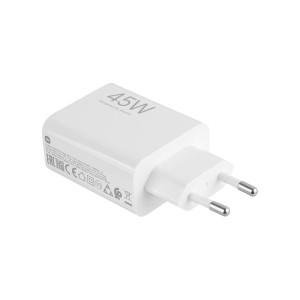 شارژر دیواری فست سرکارتنی تک پورت Xiaomi مدل MDY-17-EF 45W - سفید - DST (گارانتی شش ماهه)