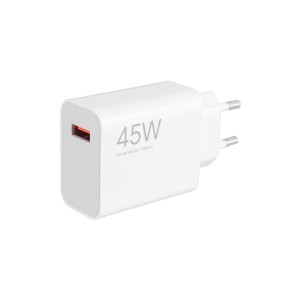 شارژر دیواری فست سرکارتنی تک پورت Xiaomi مدل MDY-17-EF 45W - سفید - DST (گارانتی شش ماهه)
