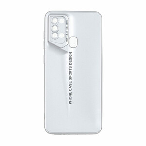 قاب Phone Case Sports Design محافظ لنزدار Samsung Galaxy A21s - نقره ای