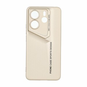 قاب Phone Case Sports Design محافظ لنزدار Xiaomi Redmi Note 14 4G - طلایی