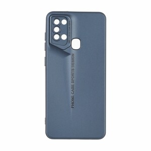 قاب Phone Case Sports Design محافظ لنزدار Samsung Galaxy A21s - سرمه ای