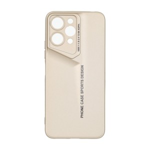 قاب Phone Case Sports Design محافظ لنزدار Xiaomi Redmi 12 / Poco M6 Pro 5G - طلایی