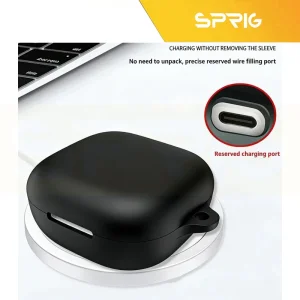 کاور ایرفون سیلیکونی Anker R60i NC - مشکی