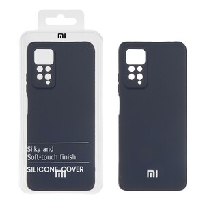 قاب نیو سیلیکون محافظ لنزدار RFF مدل Xiaomi Redmi Note 12 Pro 4G / Redmi Note 11 Pro - سرمه ای کد 1 (پک دار)
