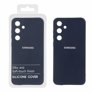 قاب نیو سیلیکون محافظ لنزدار RFF مدل Samsung Galaxy S24 Plus - سرمه ای (پک دار)