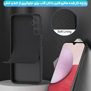 قاب نیو سیلیکون محافظ لنزدار RFF مدل Huawei Y7a - سبز (پک دار)