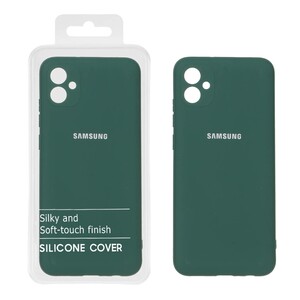 قاب نیو سیلیکون محافظ لنزدار RFF مدل Samsung Galaxy A04e / M04 / F04 - سبز (پک دار)