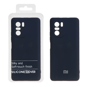 قاب نیو سیلیکون محافظ لنزدار RFF مدل Xiaomi Poco F3 / Redmi Mi 11i / Redmi K40 - سرمه ای (پک دار)
