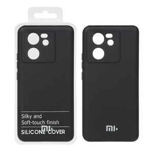 قاب نیو سیلیکون محافظ لنزدار RFF مدل Xiaomi Mi 13t / 13t Pro - مشکی (پک دار)