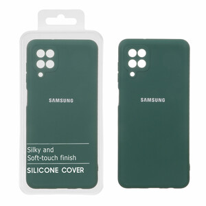 قاب نیو سیلیکون محافظ لنزدار RFF مدل Samsung Galaxy A12 / M12 / F12 - سبز (پک دار)