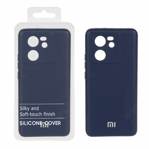 قاب نیو سیلیکون محافظ لنزدار RFF مدل Xiaomi Mi 13T / Mi 13T Pro - سرمه ای (پک دار)