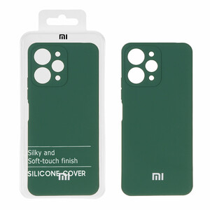 قاب نیو سیلیکون محافظ لنزدار RFF مدل Xiaomi Redmi 12 - سبز (پک دار)