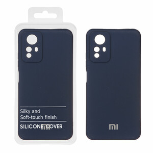 قاب نیو سیلیکون محافظ لنزدار RFF مدل Xiaomi Redmi Note 12S - سرمه ای (پک دار)