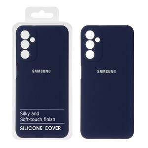 قاب نیو سیلیکون محافظ لنزدار RFF مدل Samsung Galaxy A24 - سرمه ای (پک دار)