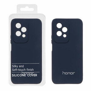 قاب نیو سیلیکون محافظ لنزدار RFF مدل Honor 200 Lite - سرمه ای (پک دار)